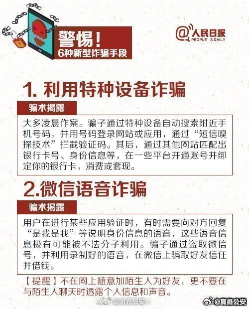 揭秘最新诈骗手段，警惕新型骗术！